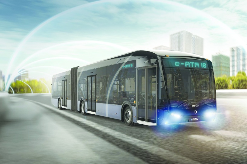 25 adet e-ATA 18 elektrikli otobüs  Ekim ayı sonunda Antep’e gelecek