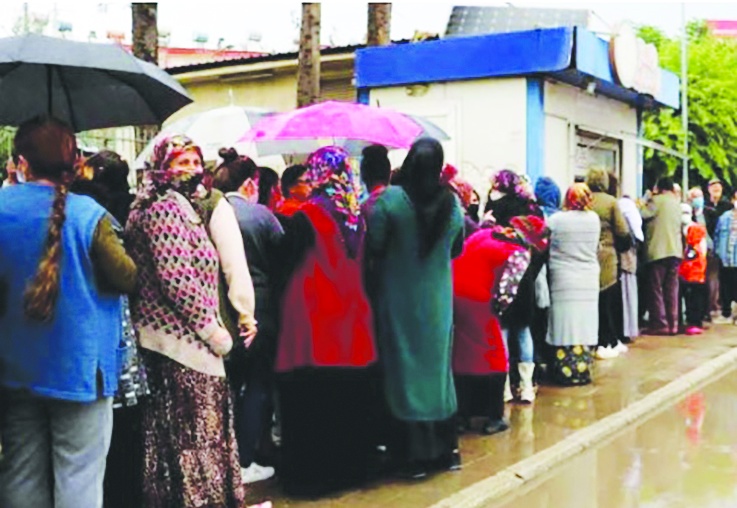 Gıda enflasyonundaki artış  maaş artışlarını silip süpürdü