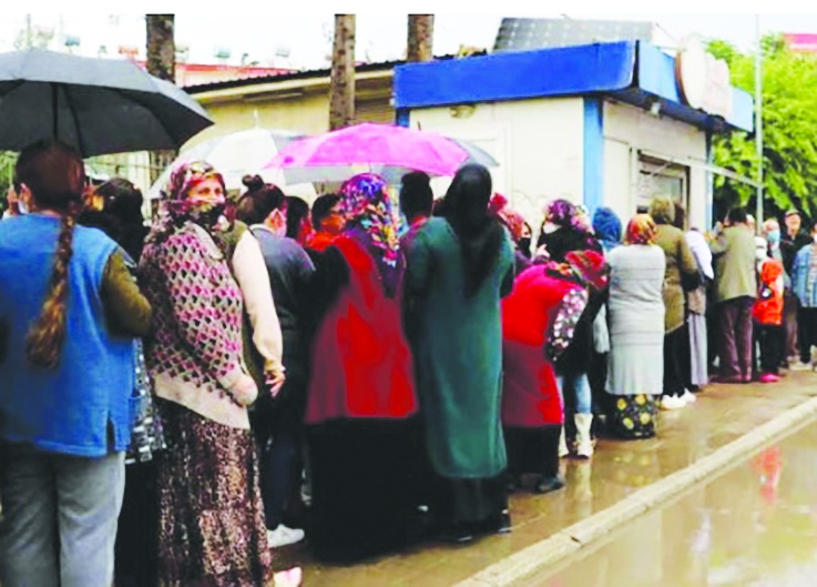 Gıda enflasyonundaki artış  maaş artışlarını silip süpürdü