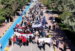 “Sağlık için Adım At” temalı yürüyüş etkinliği düzenlendi