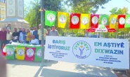 Toplumun tüm kesimlerinin barış  sürecine destek vermesini istiyoruz
