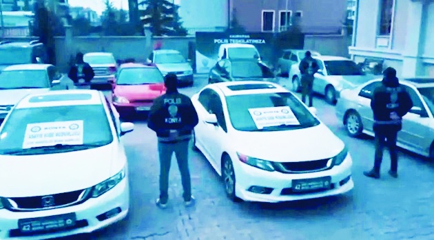 Antep’te change araç operasyonu