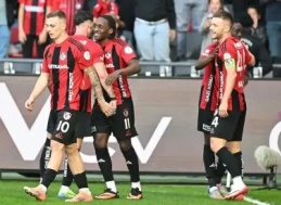 Gaziantep FK evinde 3 golle sevindi