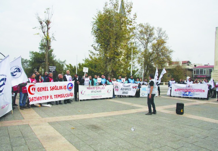 Sürecin durdurulması çalışanların  hakkını gasp eden keyfî bir tutum