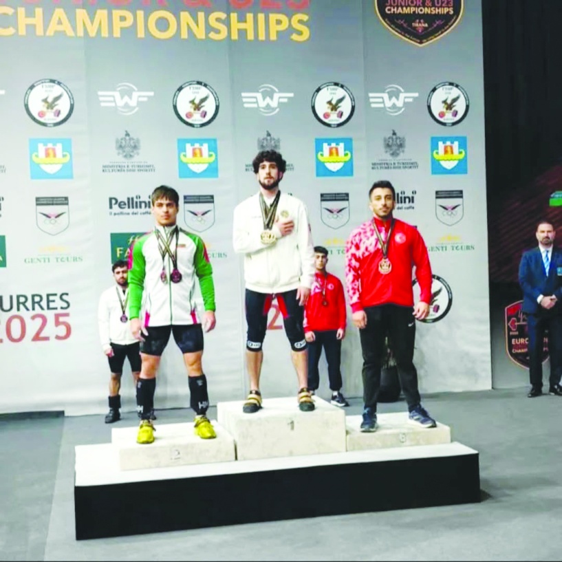 İki bronz madalya kazanarak, Avrupa üçüncüsü oldu