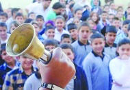 Ara tatil sonrası ilk ders zili çaldı