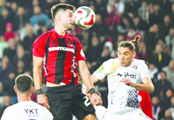 Gaziantep FK Eyüpspor’a 2-1 yenilerek puan kaybetti