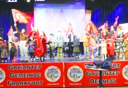 Frankfurt’ta Antep rüzgarı esti