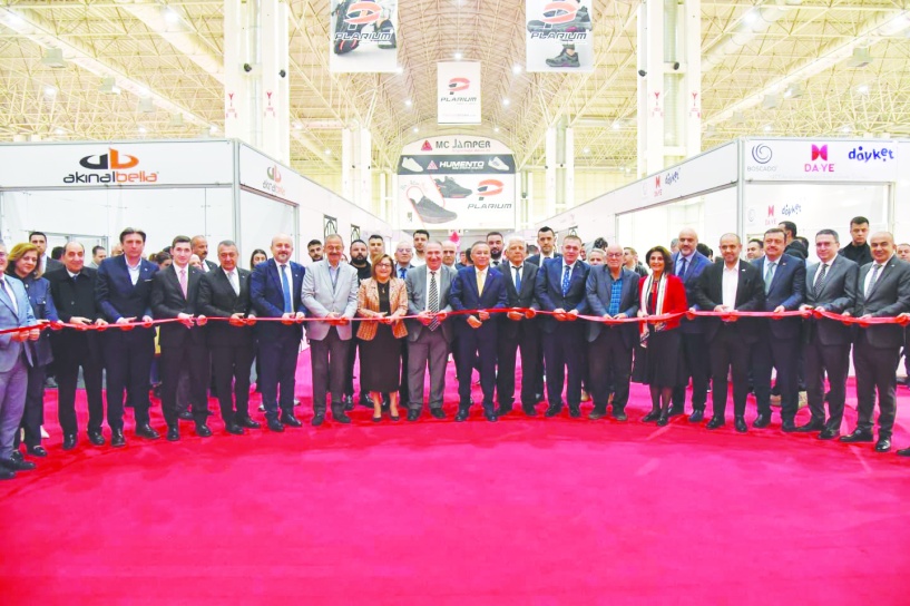 37. GAFSHOES Uluslararası Ayakkabı, Terlik, Saraciye ve Yan Sanayi Fuarı açıldı