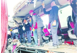 Antep-Adana yolunda kaza, 6 ölü