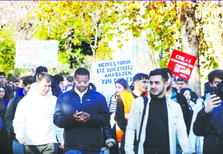 "Birinci Mühendislik Ruhu Yürüyüşü" yapıldı