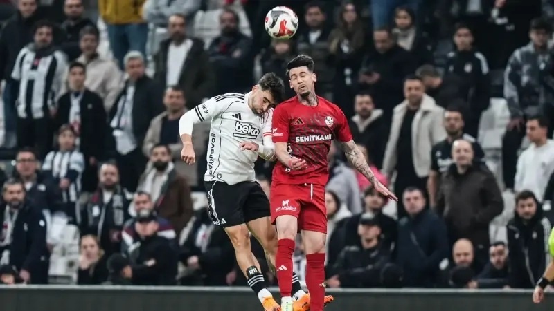 Beşiktaş Gaziantep FK puanları paylaştı:  2-2