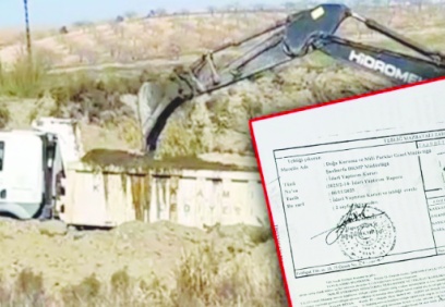 Karkamış belediyesi Fırat Nehri’nden izinsiz kum çekti 1.6 milyon ceza aldı