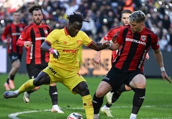 Gaziantep FK evinde 3 puan kaybetti