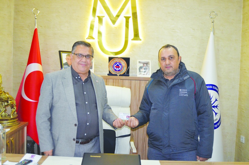 Kayıtdışı ile mücadele için  üyelere kart dağıtılacak