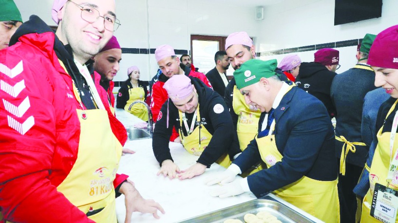 81 ilden gelen gençlere Gaziantep Mutfak Kültürü tanıtıldı