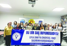 Hiçbir kadının küfür ve şiddetin nesnesi  olmadığı bir dünya için mücadele edeceğiz