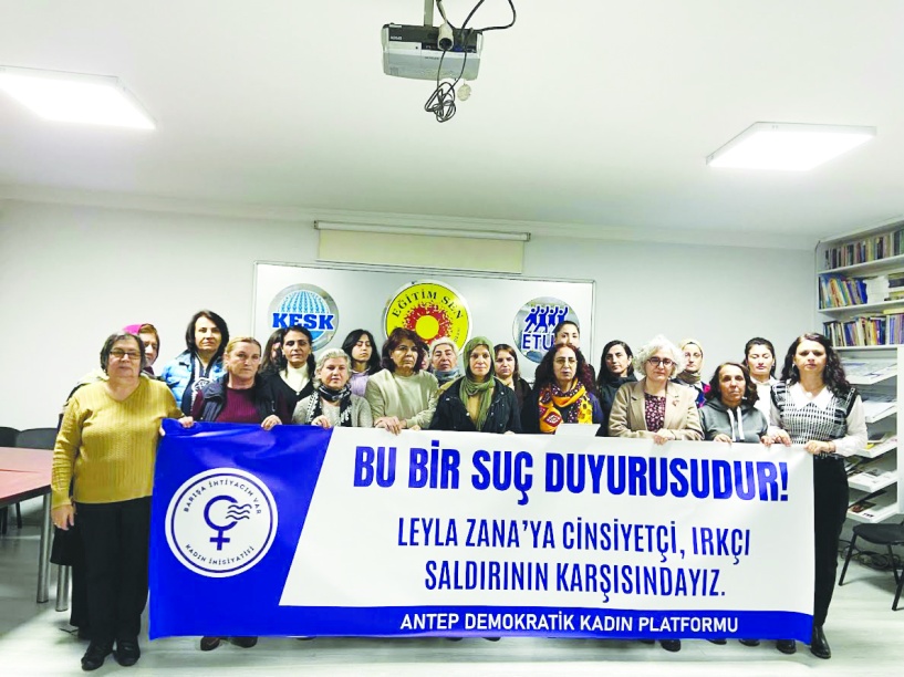 Hiçbir kadının küfür ve şiddetin nesnesi  olmadığı bir dünya için mücadele edeceğiz