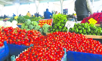 Gıda aylık bazda TÜFE’nin üzerinde arttı: yüzde 28