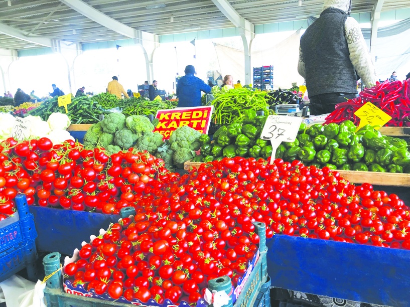 Gıda aylık bazda TÜFE’nin üzerinde arttı: yüzde 28