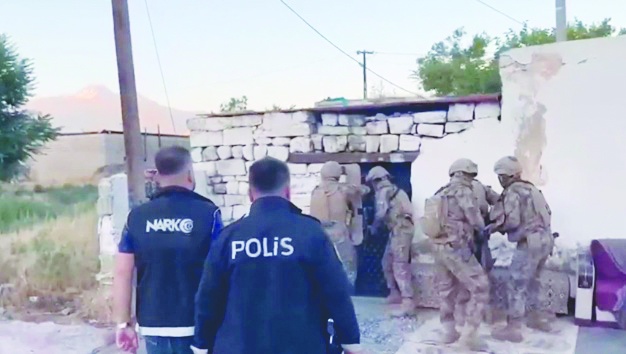 Antep’te uyuşturucu operasyonu yapıldı