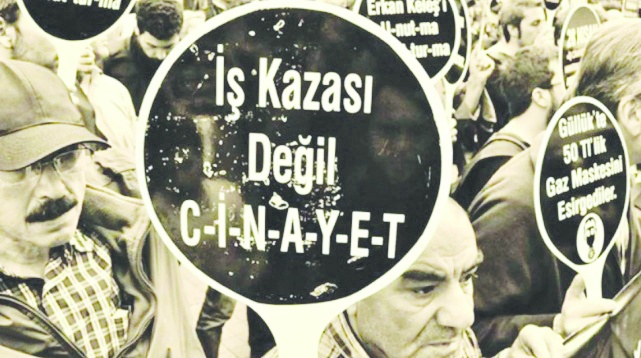 Her 4 saatte 1 işçi öldü