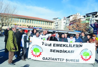 Emekliler, yoksulluğa ve yok  sayılmaya mahkûm edilemez