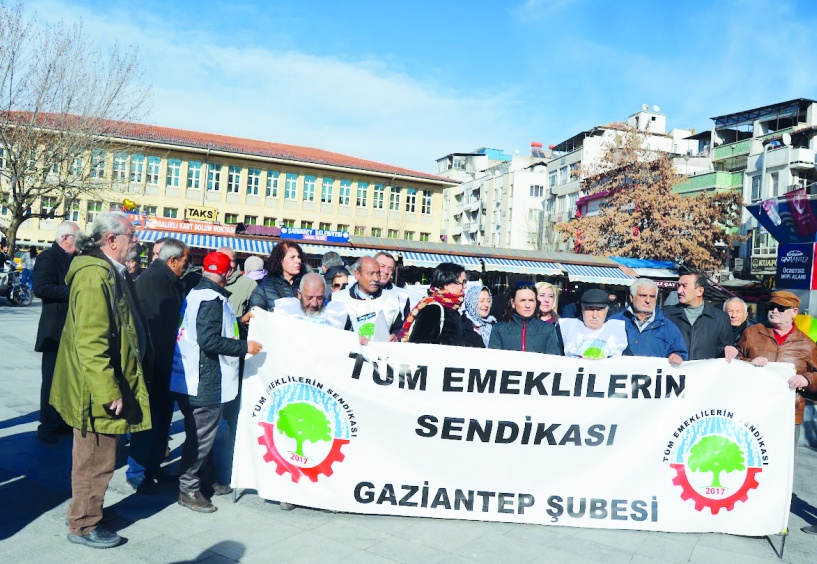 Emekliler, yoksulluğa ve yok  sayılmaya mahkûm edilemez