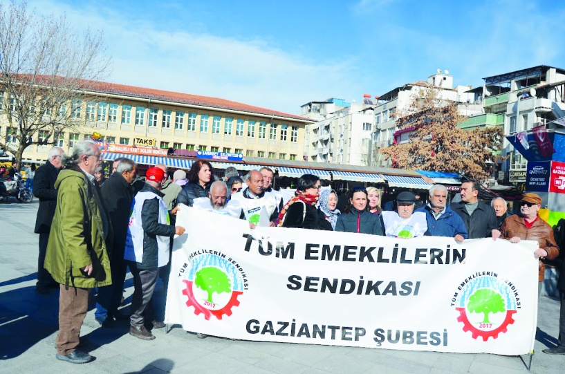 Emekliler, yoksulluğa ve yok  sayılmaya mahkûm edilemez