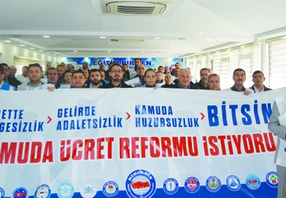 Kamuda iş barışı ve huzuru  bozuldu, şevkimiz kırıldı