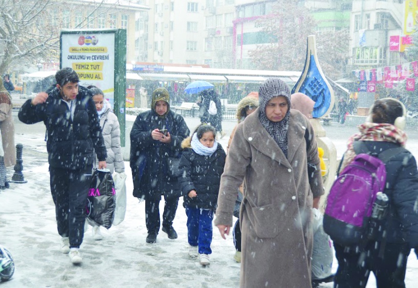 Kar mutluluğu…