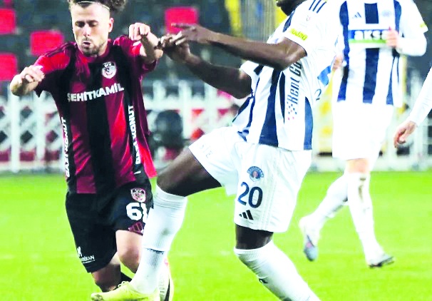 Gaziantep FK kazanmayı bildi: 2-1