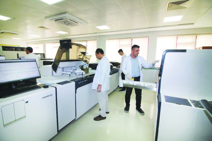 İlk kez GAÜN laboratuvarlarında uygulanan bir sistem kuruldu