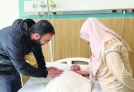 1,5 Aylık Bebek ağır bir beyin tümörü ameliyatı geçirdi