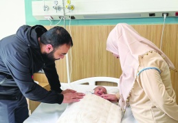 1,5 Aylık Bebek ağır bir beyin tümörü ameliyatı geçirdi