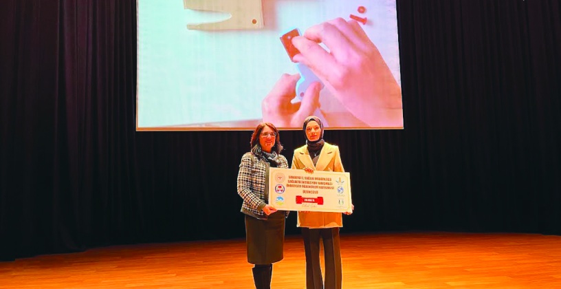 Sağlıkta inovasyon üçüncülük ödülü getirdi