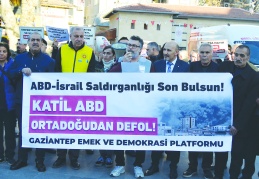 Türkiye toprakları emperyalist  savaşların lojistik merkezi haline getirilemez