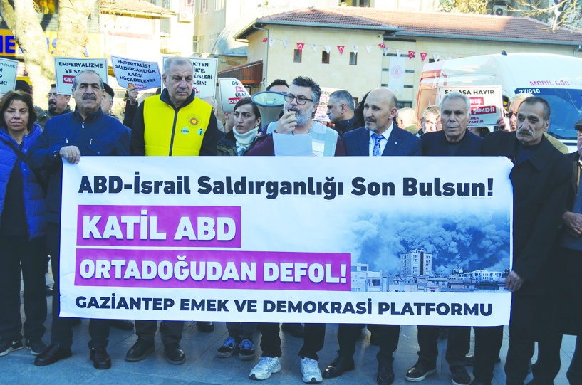 Türkiye toprakları emperyalist  savaşların lojistik merkezi haline getirilemez