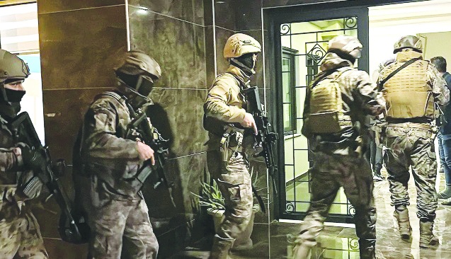 Antep’te IŞİD operasyonu, 35 ilde 184 kişi yakalandı