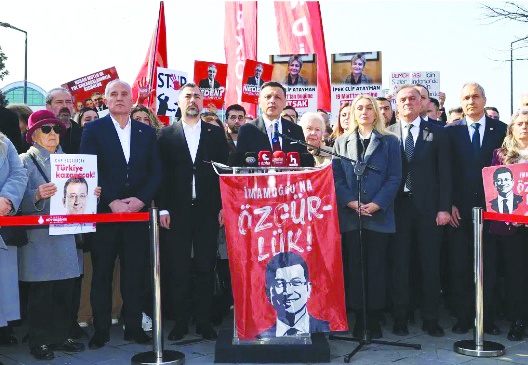İl başkanları 81 ilde Ekrem İmamoğlu’nun mektubunu okudu