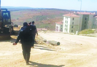 Antep’e füze parçası düştü