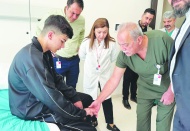 122 Günlük yoğun çabanın sonunda sağlığına kavuştu