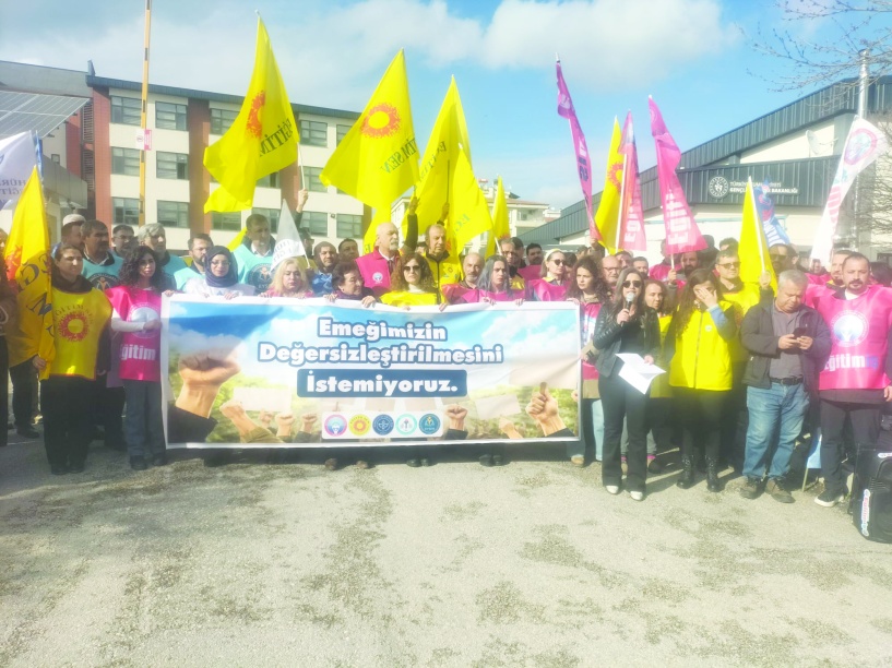 Eğitim emekçisinin hakkı  pazarlık konusu yapılamaz