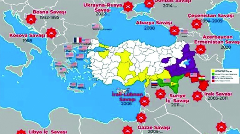 Türkiye, jeopolitik risklerin  etkisindeki 12 ülke arasında