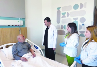 Hızlı müdahale ile felç olmaktan kurtuldu