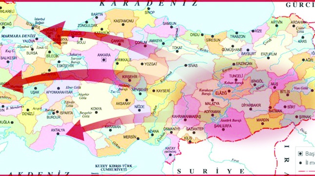 Türkiye’de Göç Haritası Değişiyor: En Çok Göç Alan 3 İl İstanbul, Ankara, Antalya