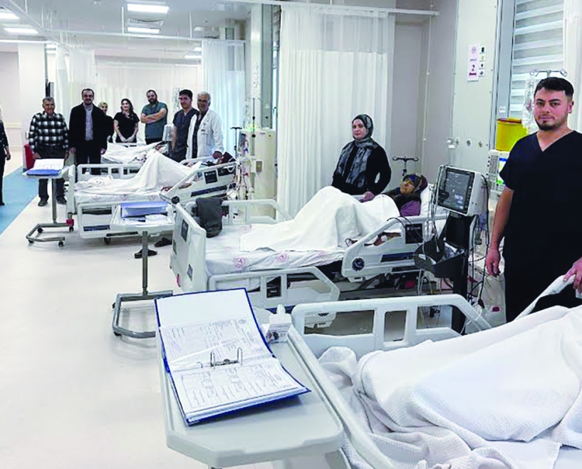 Nurdağı Devlet Hastanesi'nde Hemodiyaliz Ünitesi açıldı