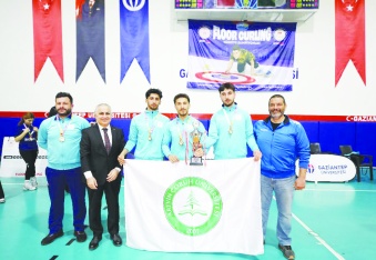 ÜNİLİG Floor Curling şampiyonasında Gaziantep Üniversitesi ikinci oldu