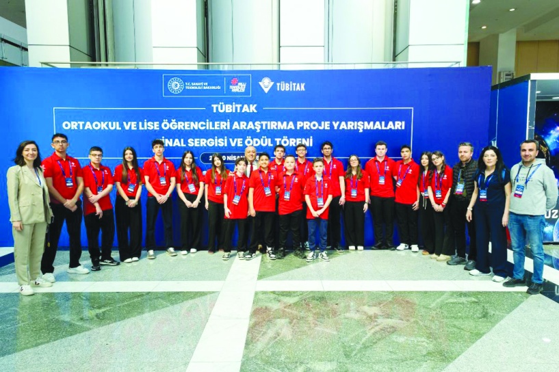 TÜBİTAK finallerinde derece elde ettiler