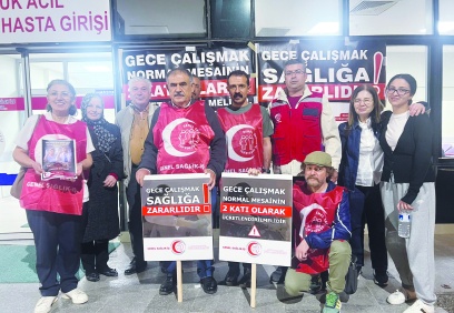 Gece çalışması sağlık çalışanları  için büyük risk oluşturuyor